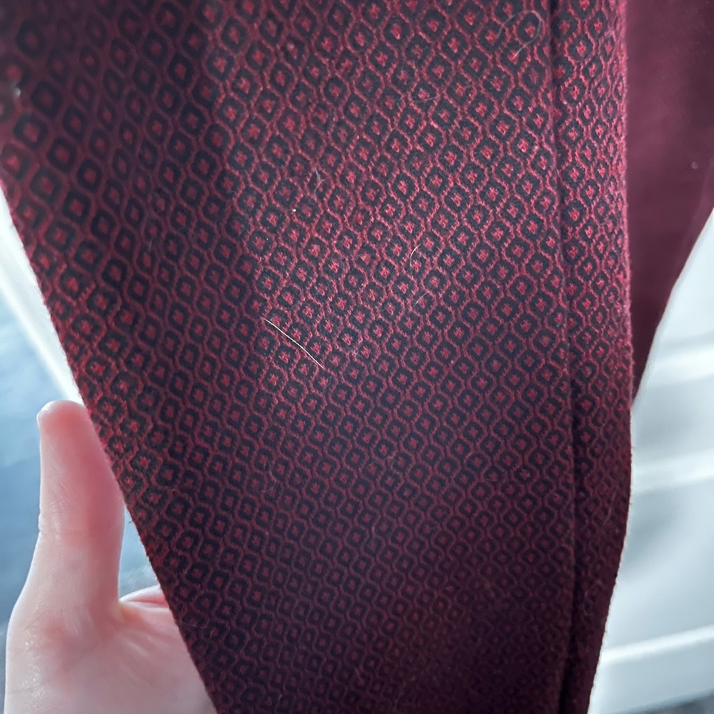 Maroon work pants